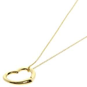 TIFFANY Authentic 18k Yellow Heart Necklace